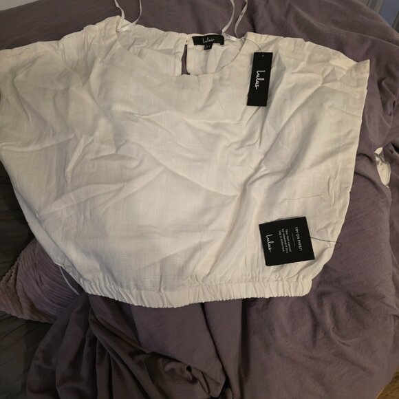 Lulus Brings You Back Ivory Two-piece Midi Dress White - Size XL - Picture 2 of 4